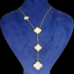 گردنبند زنانه مدل ونک کد 2265