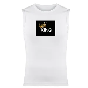تاپ مردانه مدل king کد SH60 رنگ سفید