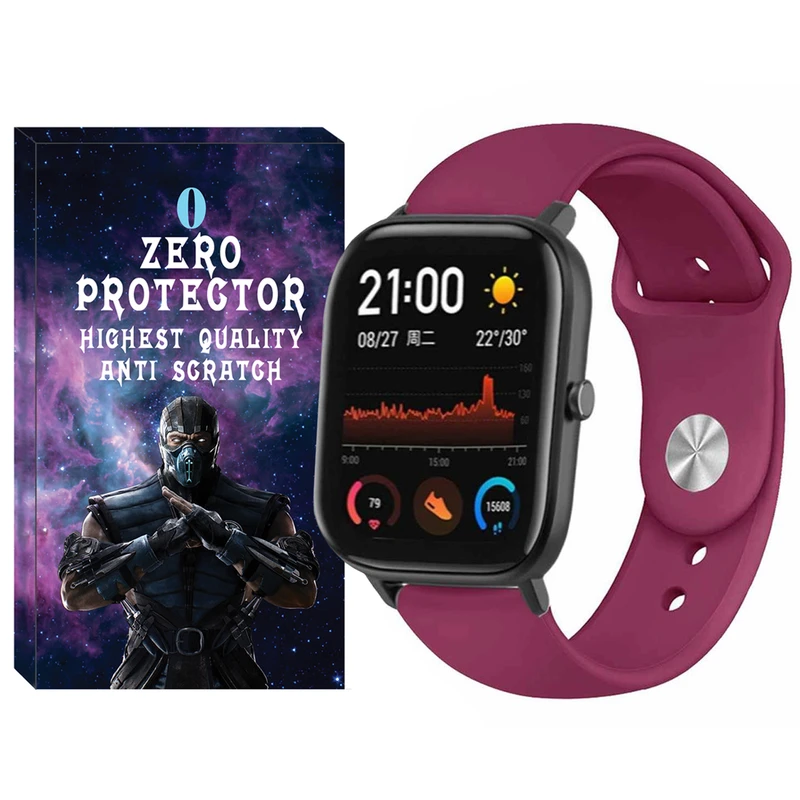 بند زیرو مدل Sic-ZR مناسب برای ساعت هوشمند امیزفیت Pop / Pop 2