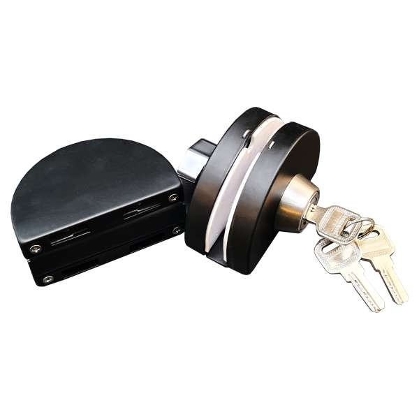 قفل درب شیشه ای مدل km01