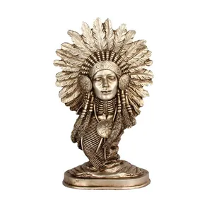 مجسمه دنیا دکوری سرمد مدل سرخپوست کد 11