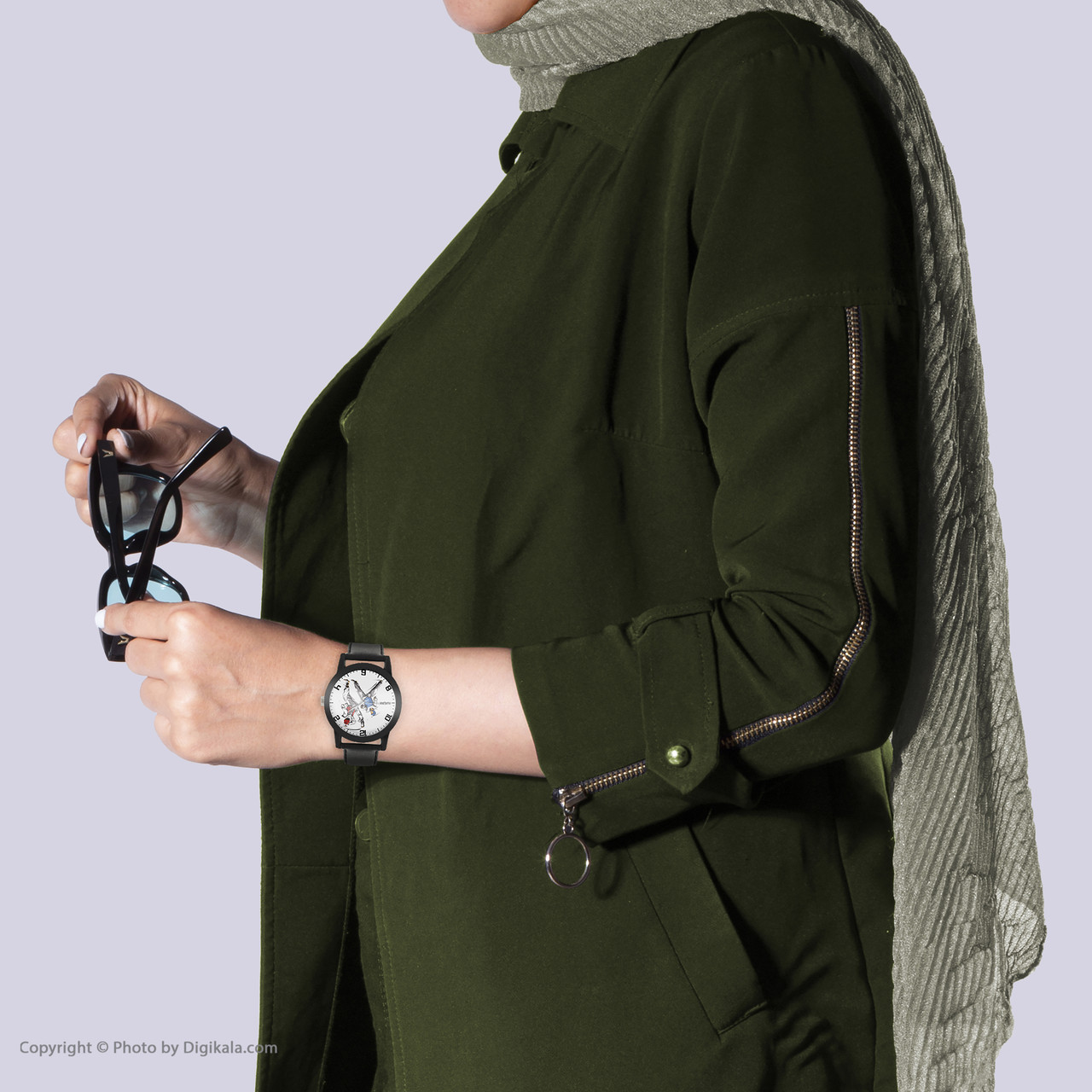 ساعت مچی عقربه ای والار طرح تکواندو کد LF2212