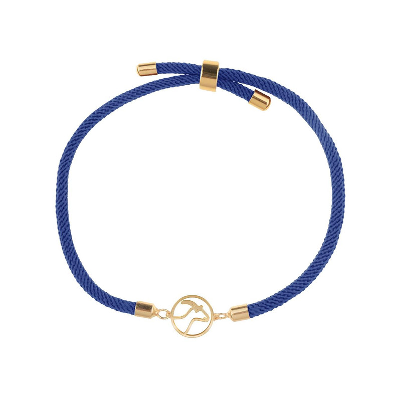 دستبند طلا 18 عیار زنانه مدوپد مدل بز کوهی کد D13-10228