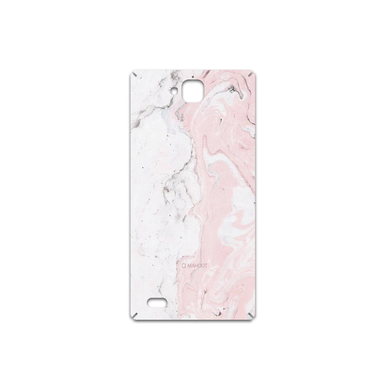 برچسب پوششی ماهوت مدل Blanco-Pink-Marble مناسب برای گوشی موبایل آنر 3C