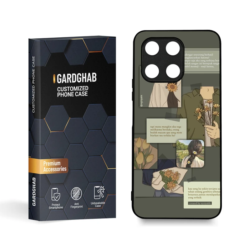 کاور گارد قاب مدل فانتزی مناسب برای گوشی موبایل آنر X6A