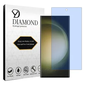 Diamond Hydrogel model anti-blue Screen Protector for Samsung Galaxy S23 Ultra mobile phone
