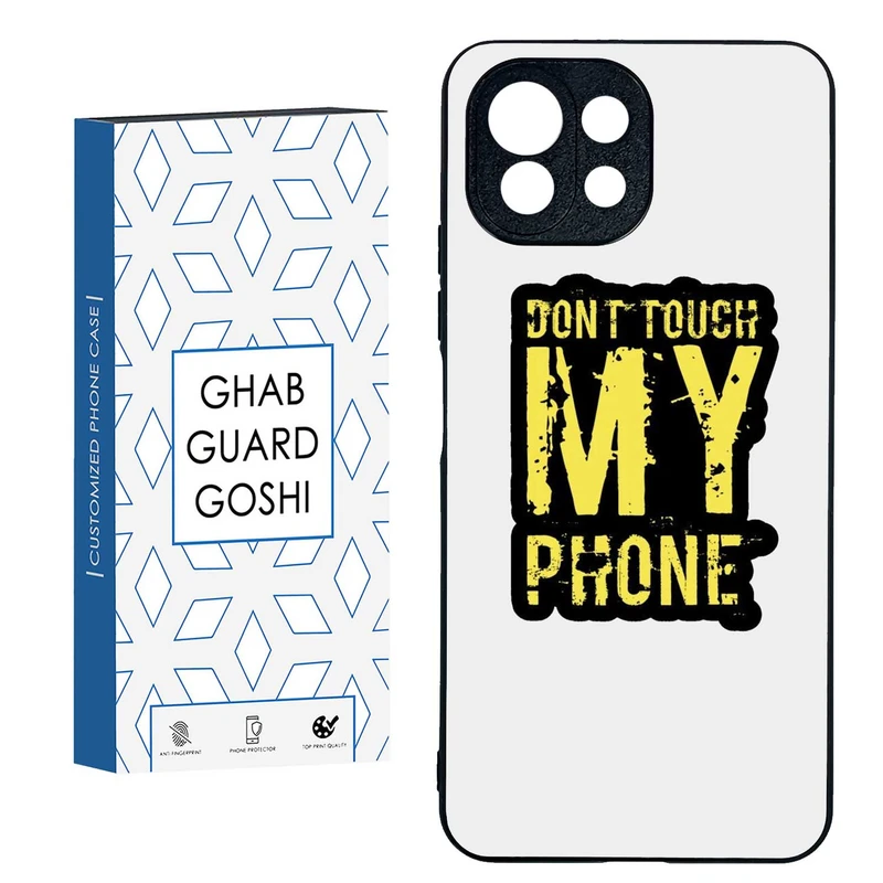 کاور قاب گارد گوشی طرح don’t touch کد TPU-286 مناسب برای گوشی موبایل شیائومی Mi11 Lite 4G / Mi 11 Lite 5G / 11 Lite 5G NE