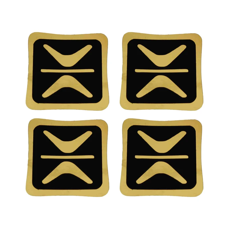 برچسب خودرو مدل پنوماتیک بسته 4 عددی