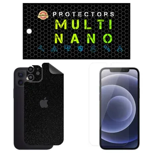  Multi Nano X-SFG Screen Protector For Apple iPhone 12 with back skin