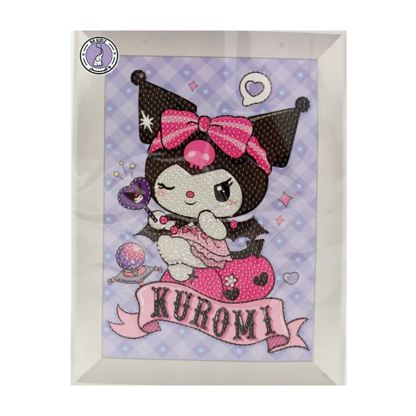 بازی آموزشی باکیدز مدل نقاشی الماسی طرح کرومی نشسته