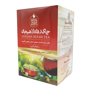 چای سیاه شکسته معطر رفاه لاهیجان با عطر برگاموت - 400 گرم