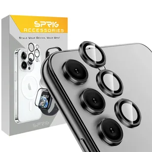 Sprig Ring Metal Camera Lens Protector For Samsung Galaxy S25 Fe