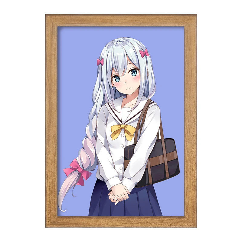 تابلو خندالو مدل ساگیری انیمه ارومانگا سنسی Eromanga Sensei  کد 22727