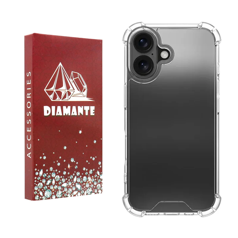 کاور دیامانته مدل ساده مناسب برای گوشی موبایل اپل IPhone 17