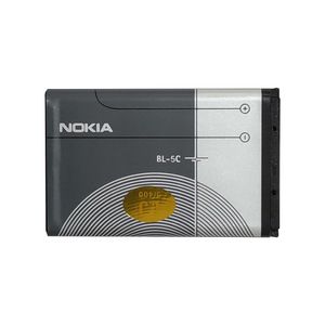 باتری موبایل نوکیا مدل BL-5C ظرفیت 1020 میلی آمپر ساعت مناسب برای گوشی موبایل نوکیا BL-5C