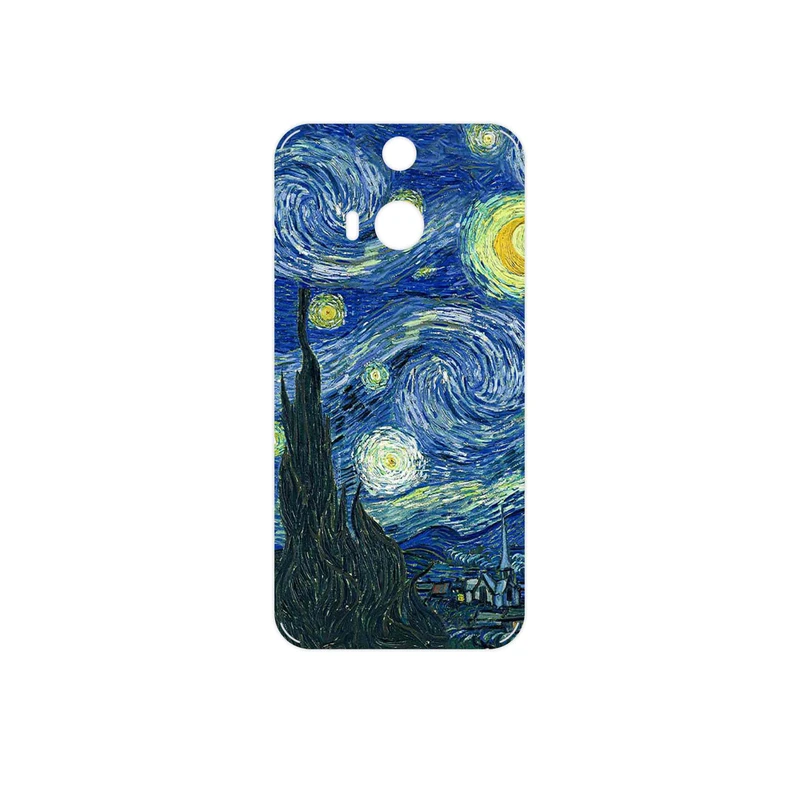 برچسب پوششی ماهوت مدل The Starry Night of van Gogh مناسب برای گوشی موبایل اچ تی سی Butterfly 2