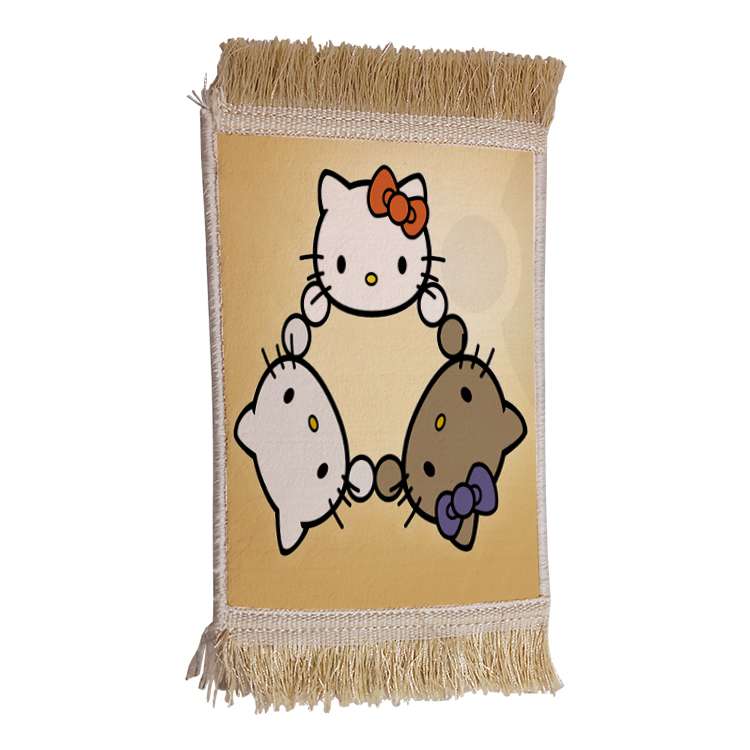 فرش ماشینی دیوارکوب مدل کیتی کد 24