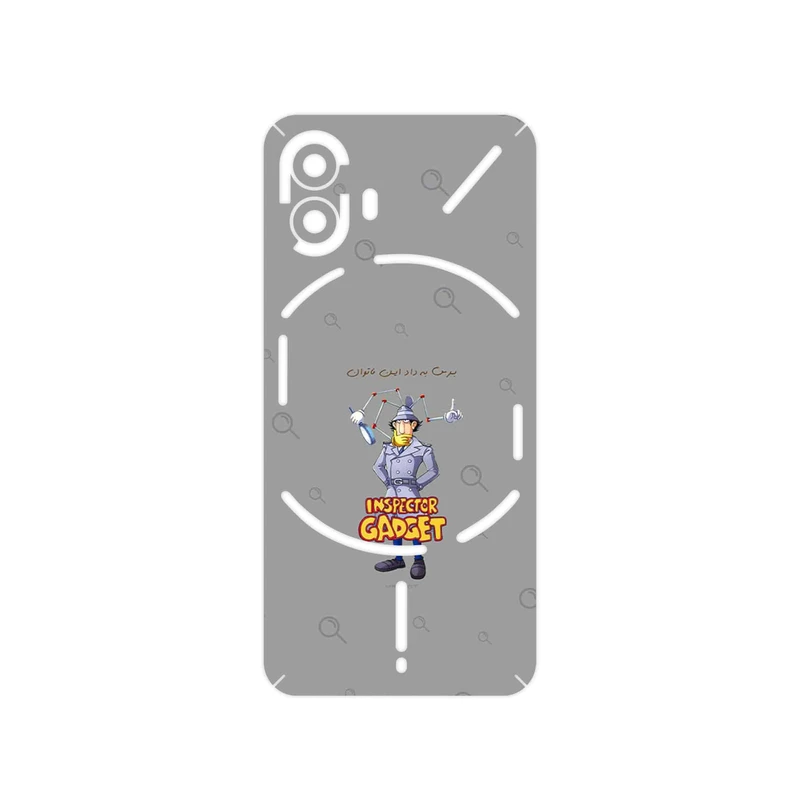 برچسب پوششی ماهوت مدل Inspector Gadget مناسب برای گوشی موبایل ناتینگ Phone 2