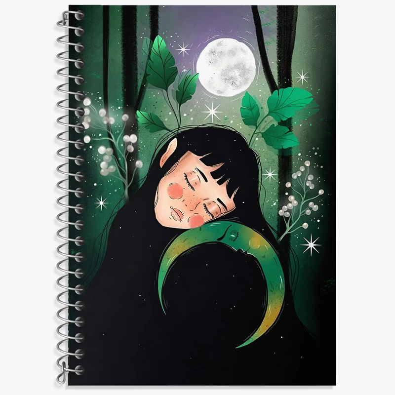 دفتر لغت 50 برگ خندالو طرح دخترانه کد N3085