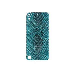 MAHOOT Blue Snake Skin Cover Sticker for HTC Desire 530