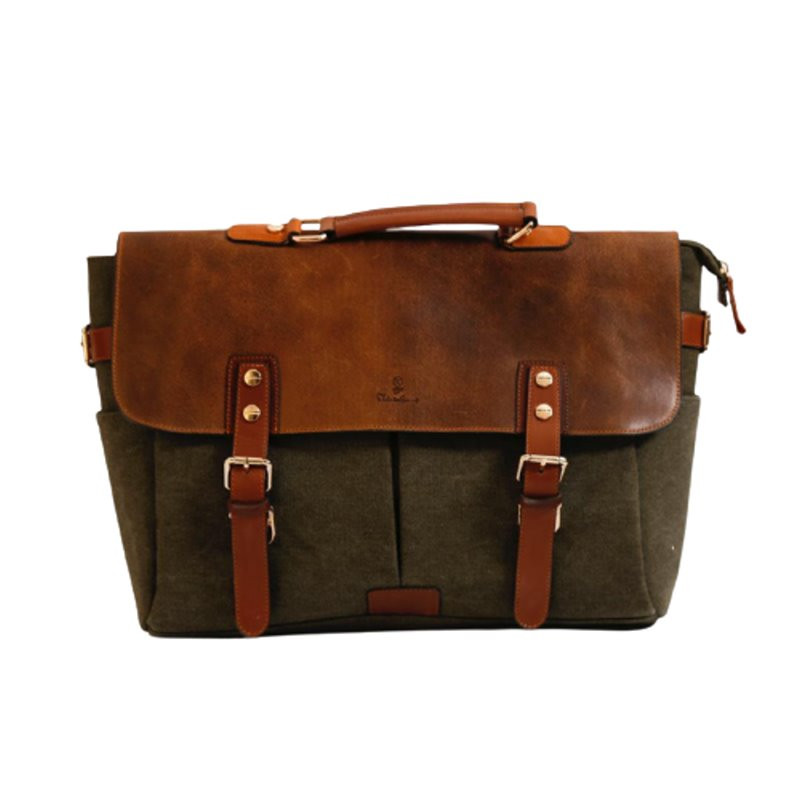 کیف اداری چرم آسو مدل ماکان 