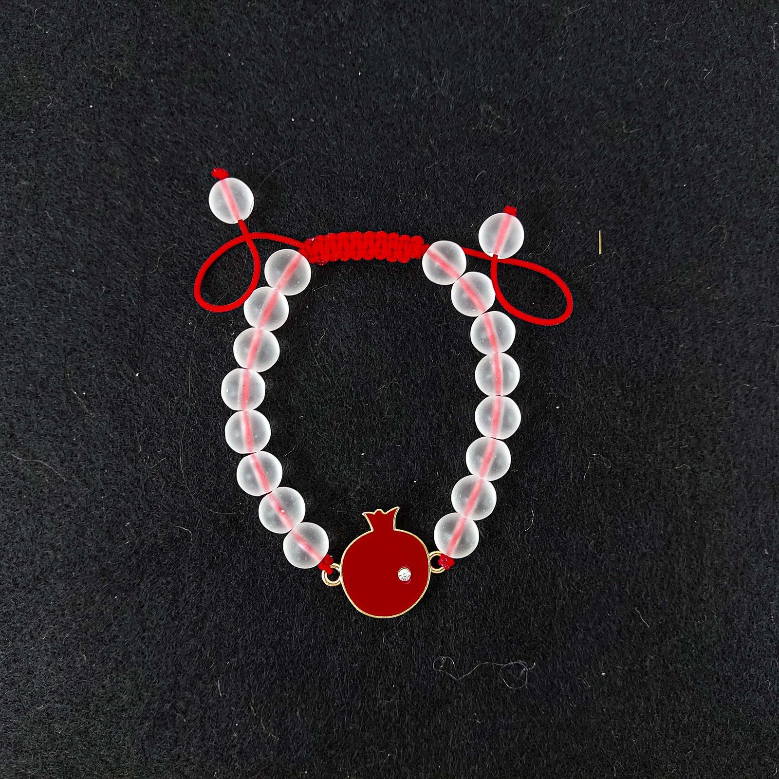 دستبند زنانه مدل انار طرح یلدا کد G1104 -  - 1