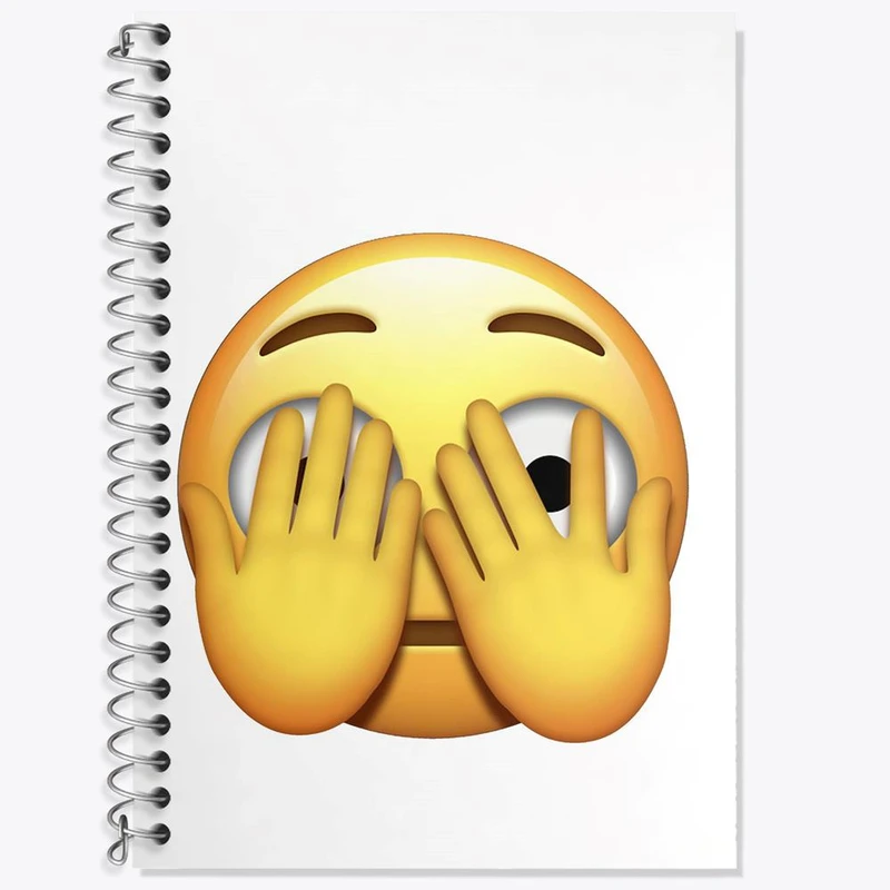 دفتر لغت 50 برگ خندالو مدل ایموجی کد 24684