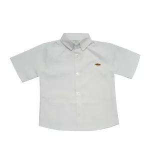 	 پیراهن پسرانه مدل 35370 رنگ سفید