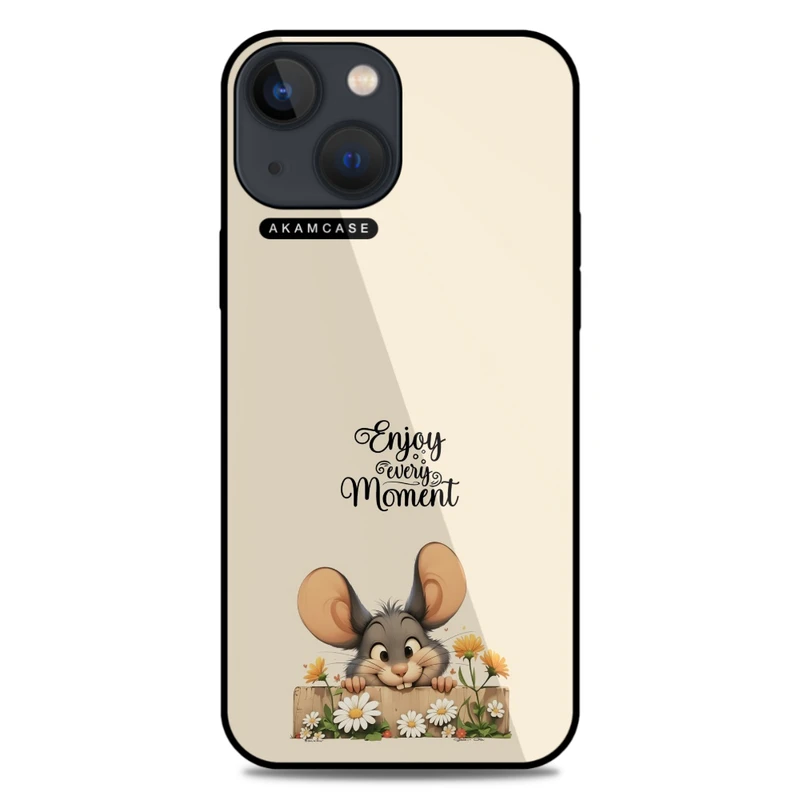 کاور آکام مدل AMC-WA13M-ANIMALS QOUTES-24 مناسب برای گوشی موبایل اپل iPhone 13 Mini