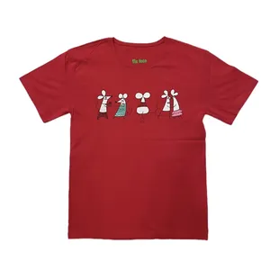 تی شرت آستین کوتاه زنانه مدل موشی