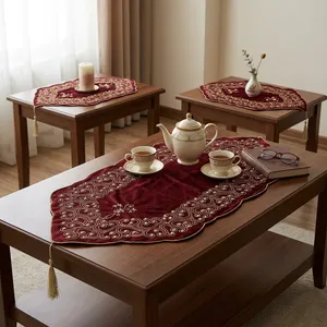  رومیزی مدل مروارید کد RSMOR1 مجموعه 3 عددی