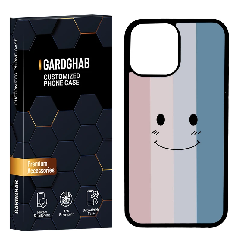 کاور گارد قاب مدل پشت گلس ساده مناسب برای گوشی موبایل اپل iPhone 13 Pro Max