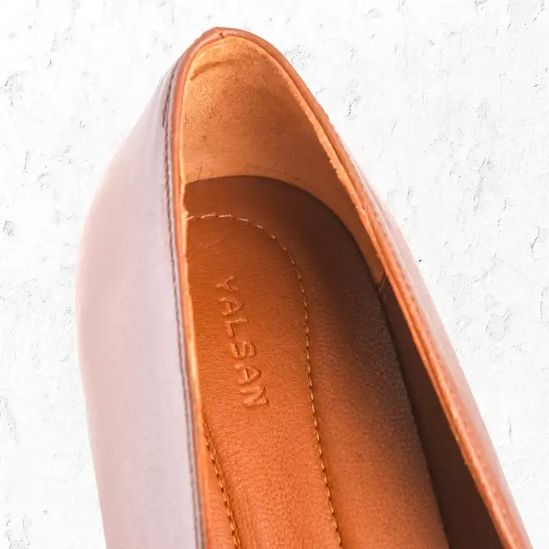 کفش زنانه چرم یلسان مدل  سرنا کد GC-621-asl