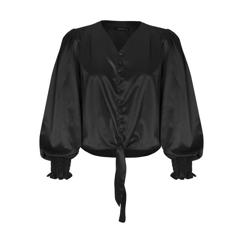 بلوز زنانه گردیه مدل 304129-black