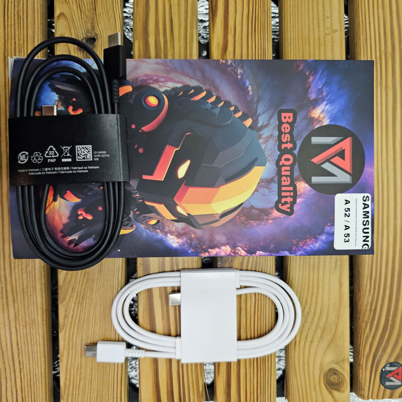 شارژر دیواری 25 وات ام پی مدل A52/A53 به همراه کابل USB-C