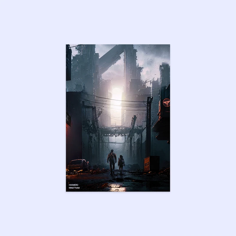 پوستر هومرو مدل فلزی طرح The last of us  کد PS778