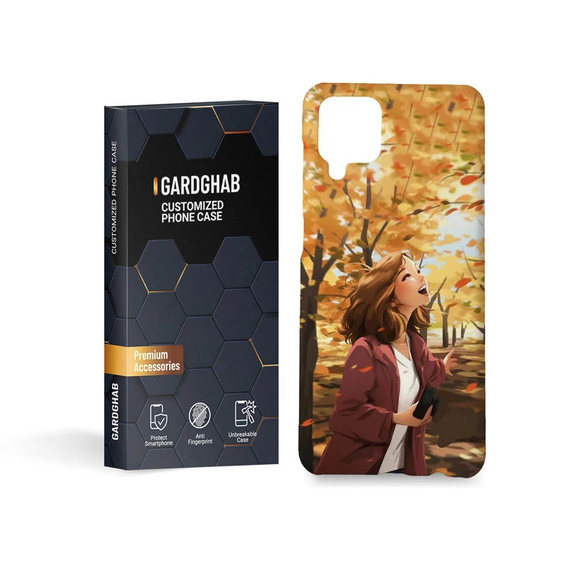 کاور گارد قاب مدل دخترانه مناسب برای گوشی موبایل سامسونگ Galaxy A12