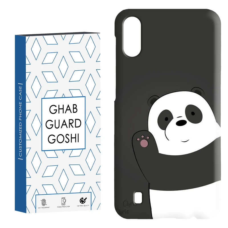 کاور قاب گارد گوشی طرح پاندا کد Dimo-225 مناسب برای گوشی موبایل سامسونگ Galaxy M10