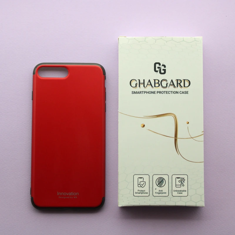 کاور قاب گارد مدل دور ژله ای ساده مناسب برای گوشی موبایل اپل iPhone 7 plus / 8 plus
