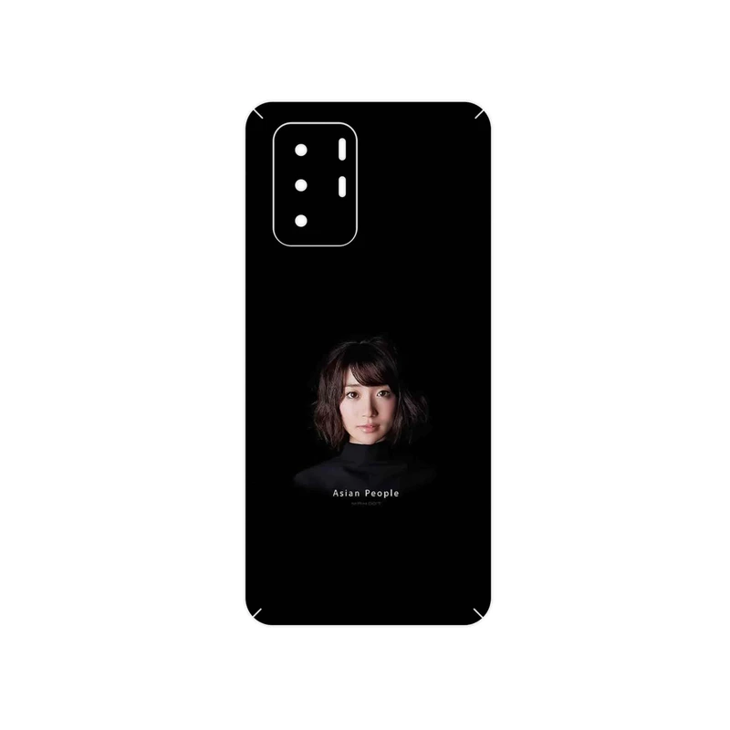 برچسب پوششی ماهوت مدل Portrait of an Asian Woman مناسب برای گوشی موبایل شیائومی Redmi Note 10 Pro (China)
