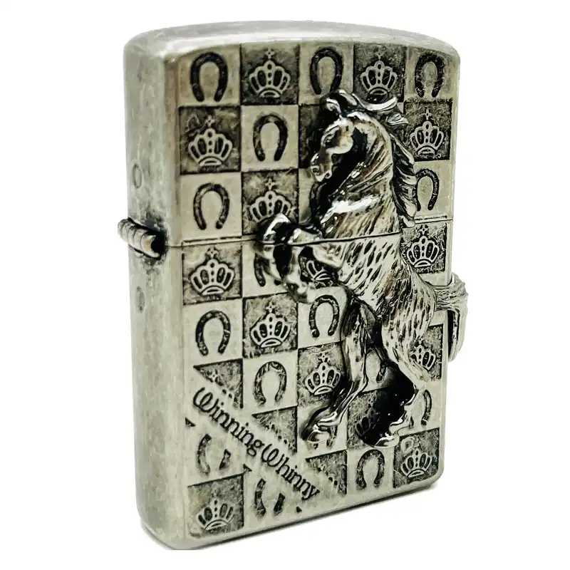 فندک چیف مدل Winning Whinny کد SN-LICH-2201-16 طرح برجسته ی اسب