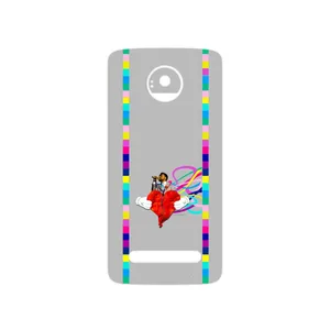 MAHOOT Collage of Heartbreak Cover Sticker for Motorola Moto Z2 Play
