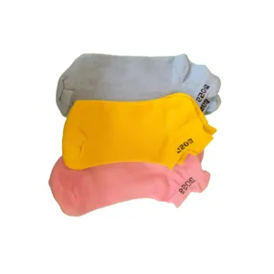 جوراب مدل رنگی گوش دار بسته 3 عددی