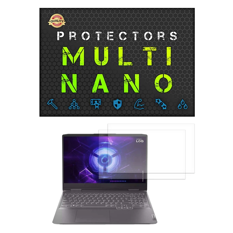محافظ صفحه نمایش آنتی رفلکس مولتی نانو مدل X-S2M مناسب برای لپ تاپ لنوو LOQ 15IRH8 15.6 inch 2023 بسته دو عددی