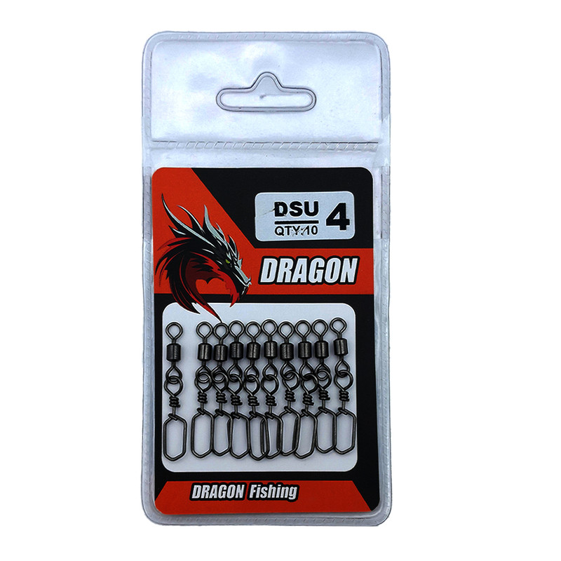 هرزگرد ماهیگیری دراگون مدل DSU4 سایز 4 بسته 10 عددی