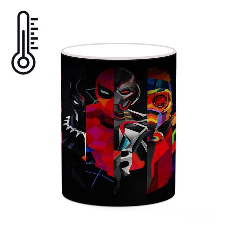 ماگ حرارتی کاکتی مدل فلش The Flash کد mgh40142