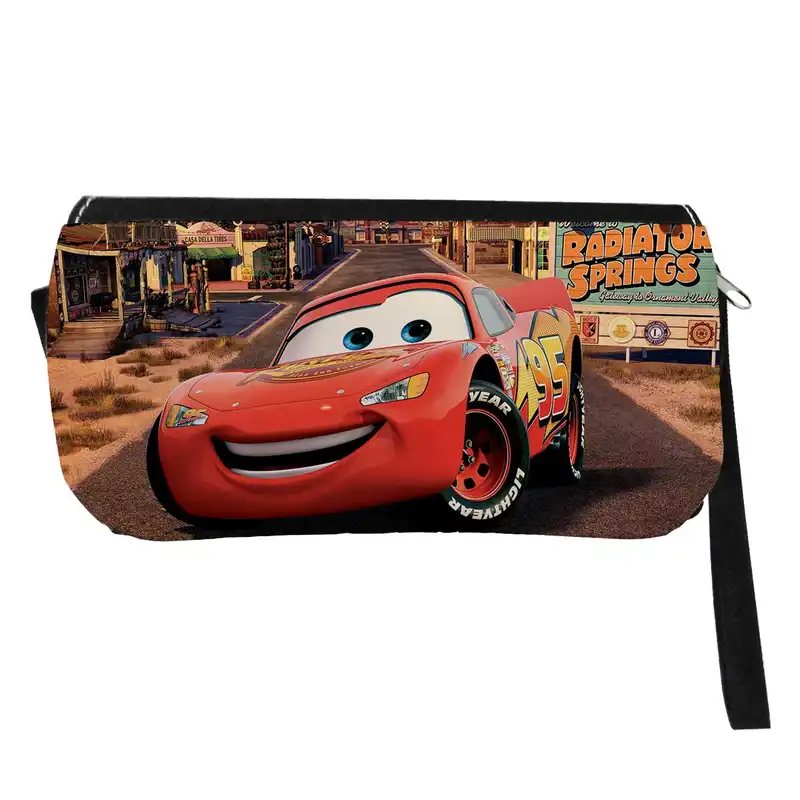 جامدادی مدل دوزیپ طرح انیمیشن ماشین ها کد NI221