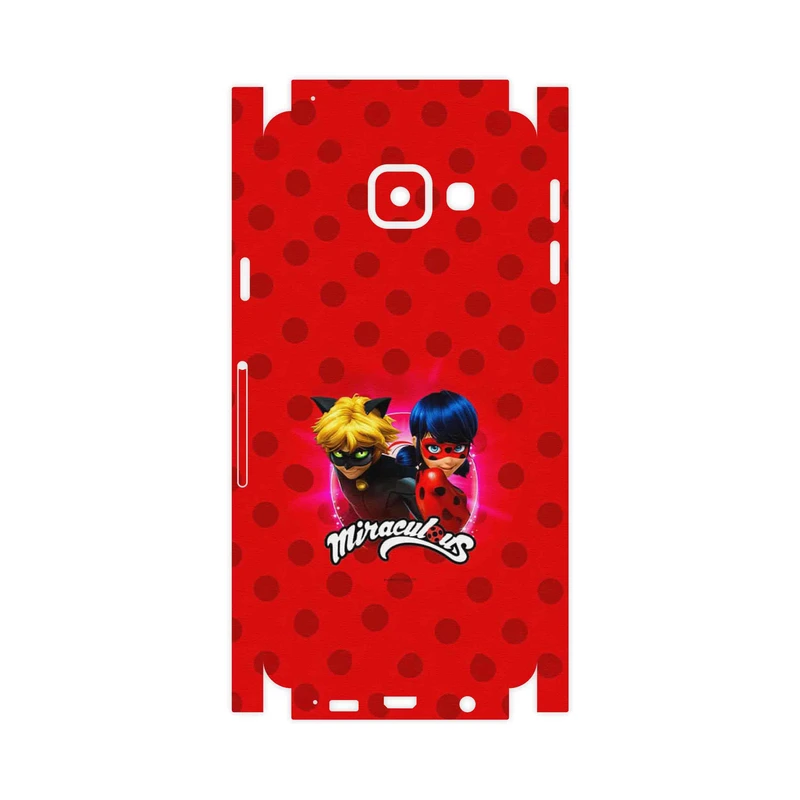 برچسب پوششی ماهوت مدل Ladybug and Cat Noir-FullSkin مناسب برای گوشی موبایل سامسونگ Galaxy A3 2016
