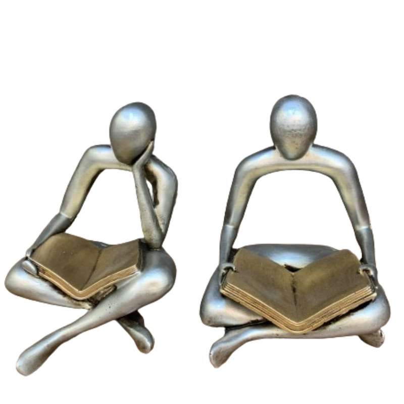 مجسمه مدل کتابخوان  کد 2707 مجموعه دو عددی