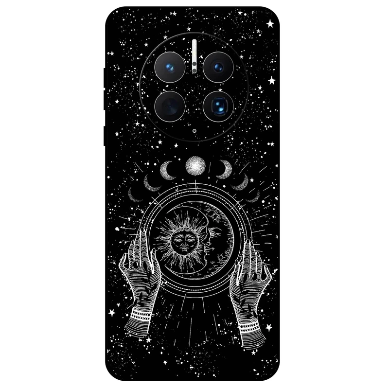 کاور مگافون طرح ماه و خورشید مدل 1892 مناسب برای  گوشی موبایل هوآوی Mate 50 Pro 
